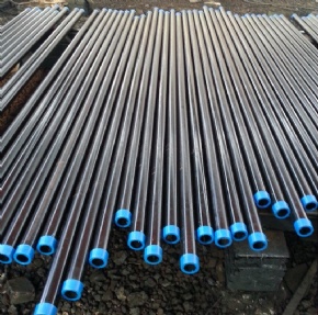 Black round steel pipe